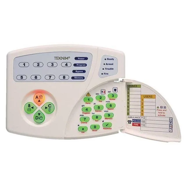 Teknim VPC-108 - Alarm kontrol panelleri