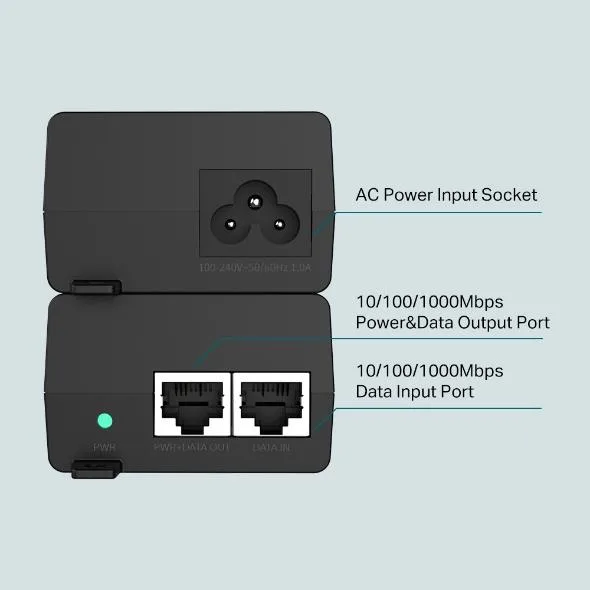 TP-Link TL-POE160S - Güç kaynağı/adaptör/PoE