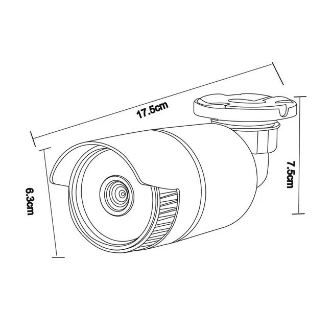 Uranium ANHD12-R2048B2 - Bullet analog HD kamera