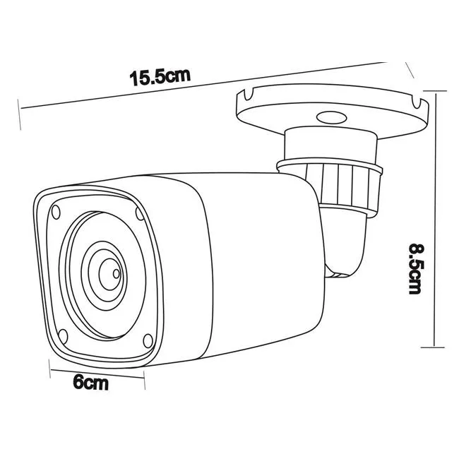 Uranium ANHD13-R2024A - Bullet analog HD kamera