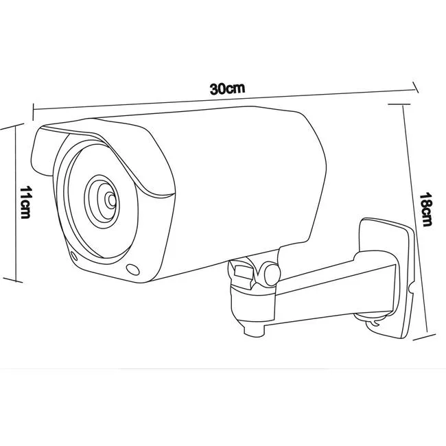 Uranium ANHD30-R2072Y - Bullet analog HD kamera