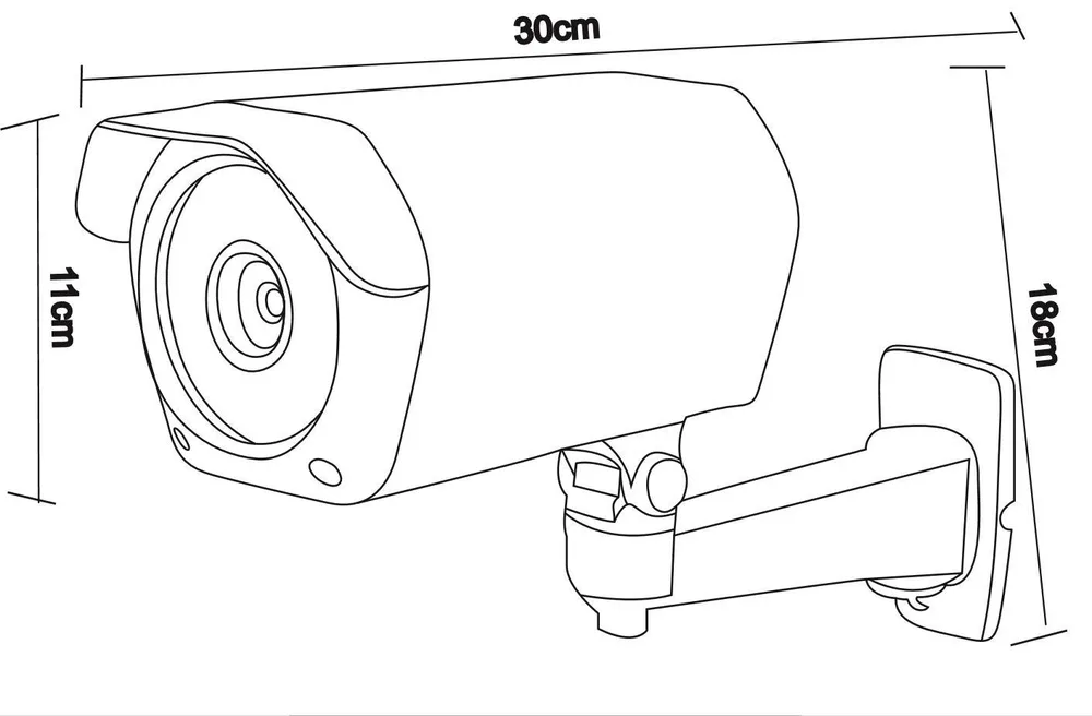 Uranium ANHD30-R4072Y - Bullet analog HD kamera