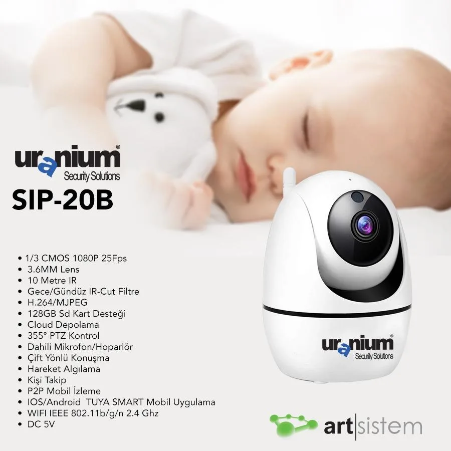Uranium SIP-20B - Cube IP kamera