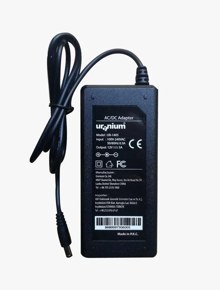Uranium UR-1405P - Güç kaynağı/adaptör/PoE