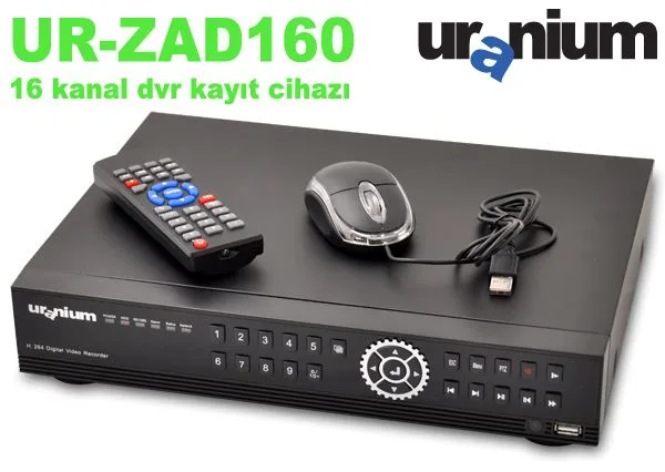Uranium UR-ZAD160 - DVR kayıt cihazı