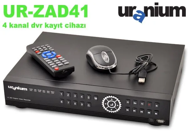 Uranium UR-ZAD41 - DVR kayıt cihazı