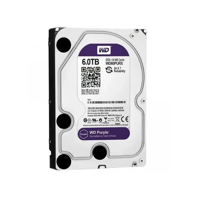 WD WD60PURX - Güvenlik amaçlı HDD