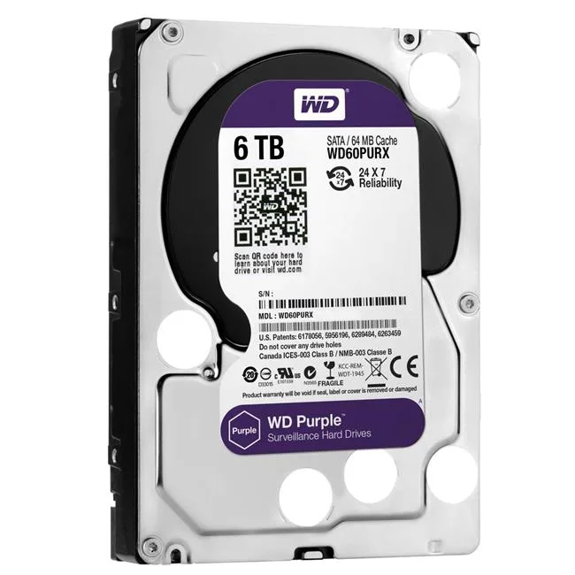 WD WD60PURZ - Güvenlik amaçlı HDD