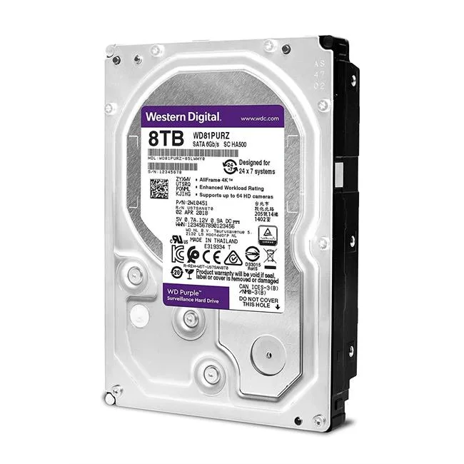 WD WD81PURZ - Güvenlik amaçlı HDD